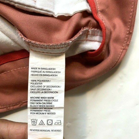 IZOD Chino Golf Shorts Mens 32‎ (33) Relaxed Flat Front Beach Summer Outdoor - Picture 7 of 12